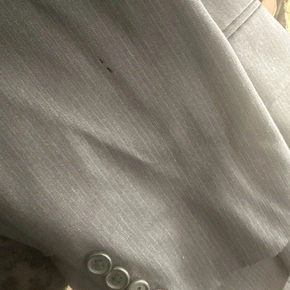 Vintage Loro Piana Mens Blazer Navy Blue Stripe Wool Suit Jacket Sport Coat 44L - Picture 14 of 14